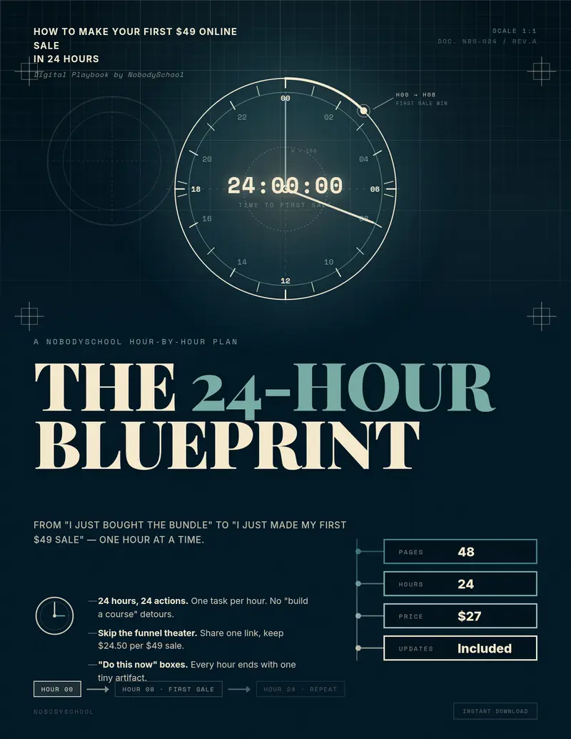The 24-Hour Blueprint — book cover